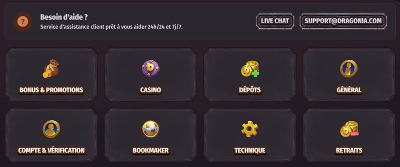 Un aperçu de dragonia casino